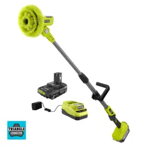 Telescopic electric cleaning machine set
